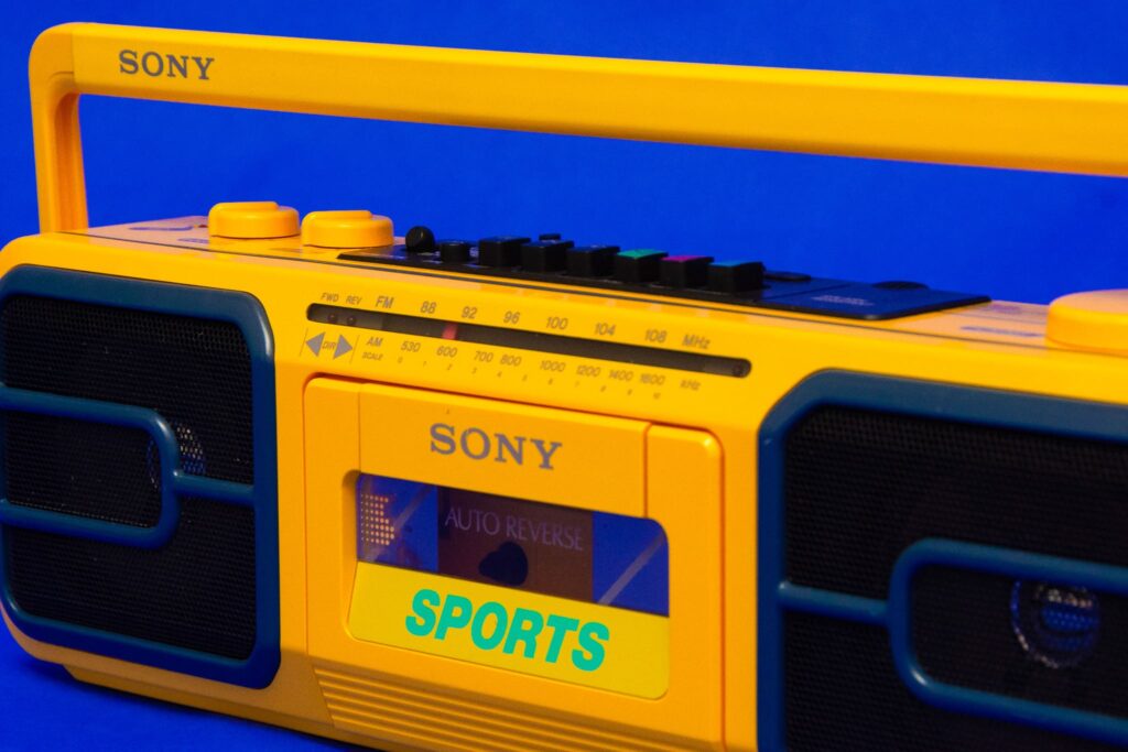 Sony CFS-950 Sports, detail